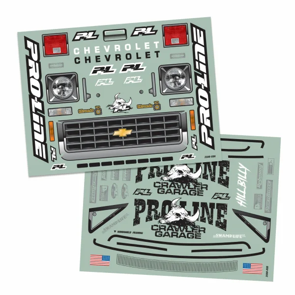 ProLine 1978 Chevy K-10 Clear Body For Axial SCX6