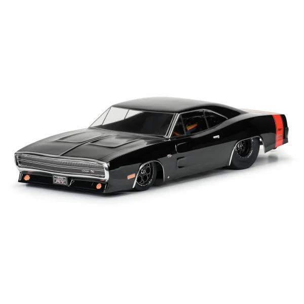 1:10 1970 Dodge Charger Clear Body: Drag Car — image 1 of 9