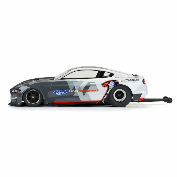 ProLine 1:16 2021 Ford Mustang Cobra Jet Clear Bodyshell - Fits Losi Mini No Prep Car (225mm WB)