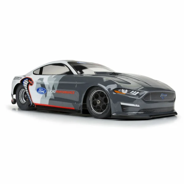 ProLine 1:16 2021 Ford Mustang Cobra Jet Clear Bodyshell - Fits Losi Mini No Prep Car (225mm WB)