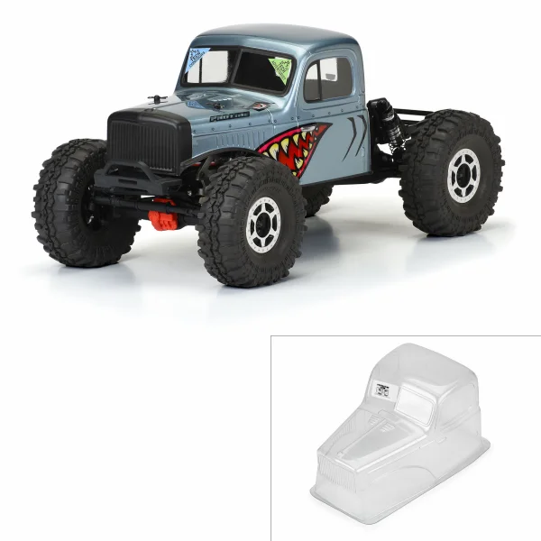 ProLine Comp Wagon Cab Only Clear Bodyshell For 313mm Crawlers — image 6 of 15