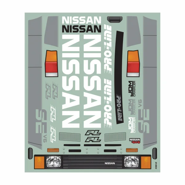 ProLine 1987 Nissan Hardbody D21 Clear Bodyshell 313mm WB)