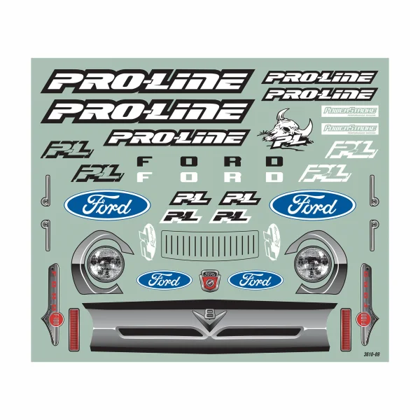 ProLine Precut 1956 Ford F100 Clear Shell For X-MAXX