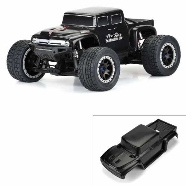 ProLine Pre-Cut Ford F-100 Bash Armor Black Body: X-MAXX