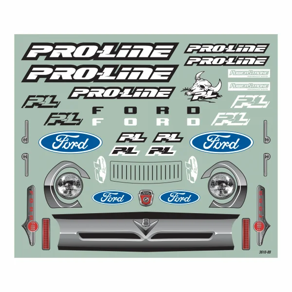 ProLine Pro-Line Precut 1956 Ford F100 Clear Shell For Kraton 8S