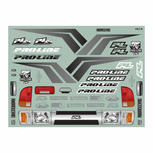 ProLine Cliffhanger High Performance Clear Body for Axial SCX6