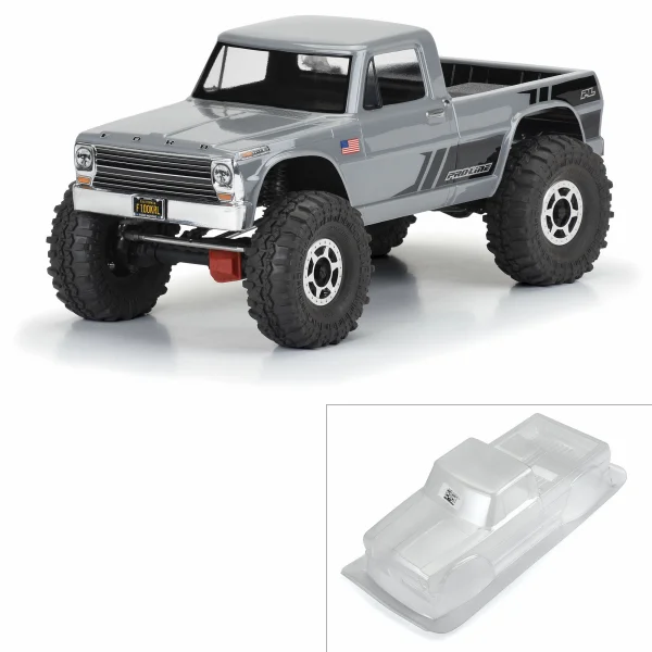 ProLine 1967 Ford F-100 Clear Body For 313mm Crawlers