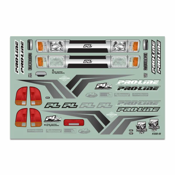 ProLine Cliffhanger HP Cab Only Clear Bodyshell For 313mm Crawlers