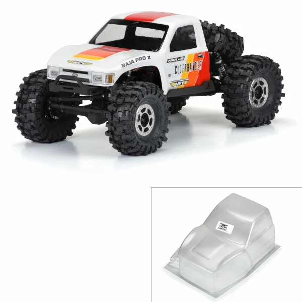 ProLine Cliffhanger HP Cab Only Clear Bodyshell For 313mm Crawlers