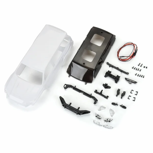 1/24 2023 Toyota 4Runner TRD Pro White Hard Body Unassembled