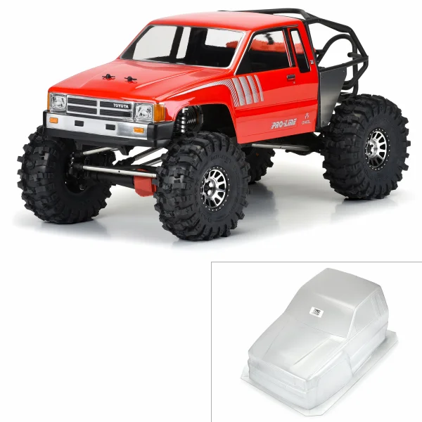 ProLine 1985 Toyota Hilux SR5 Cab-Only Clear Body: SCX6