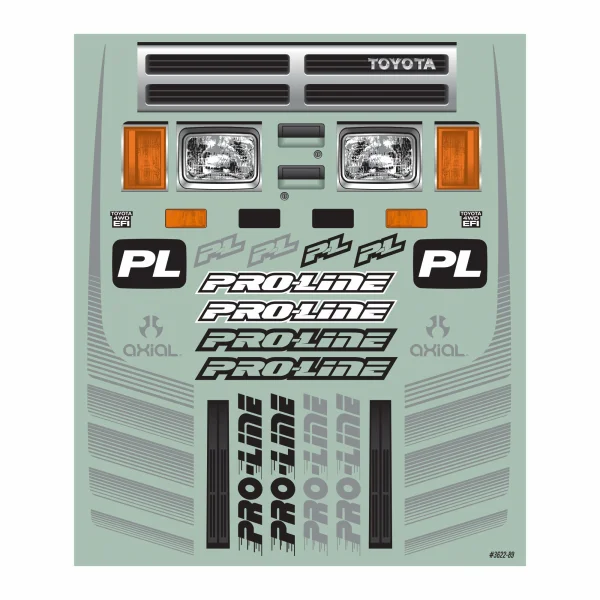 ProLine 1985 Toyota Hilux SR5 Cab-Only Clear Body: SCX6
