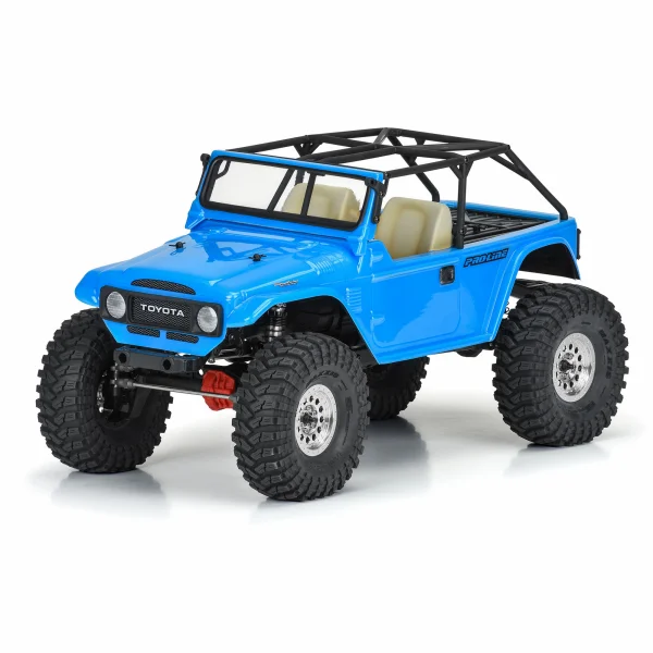 1:10 1979 Toyota Land Cruiser FJ40 Clear Body/Cage 12.3 WB — image 9 of 11