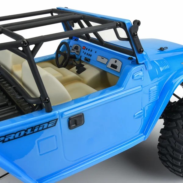 1:10 1979 Toyota Land Cruiser FJ40 Clear Body/Cage 12.3 WB — image 4 of 11
