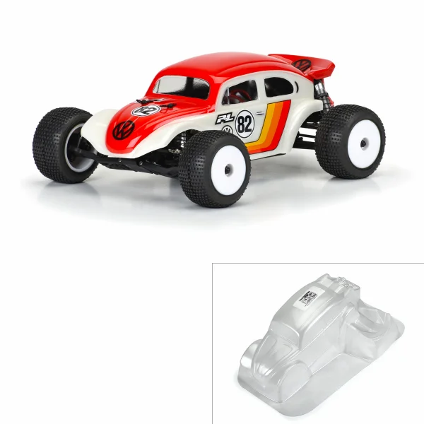 ProLine Volkswagen Baja Bug Clear Body: Mini-T 2.0