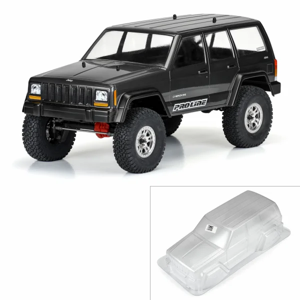 ProLIne 2001 Jeep Cherokee Clear Bodyshell - 12.3 (313mm) Wheelbase