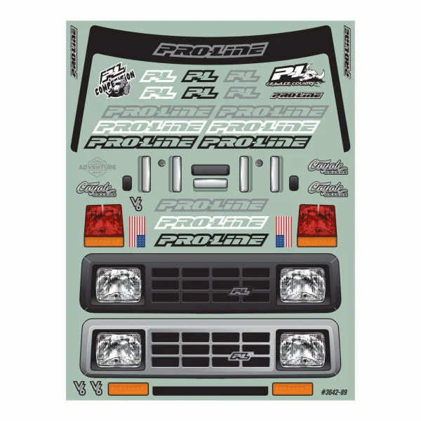 ProLine Coyote Grande Clear Body: Axial SCX6