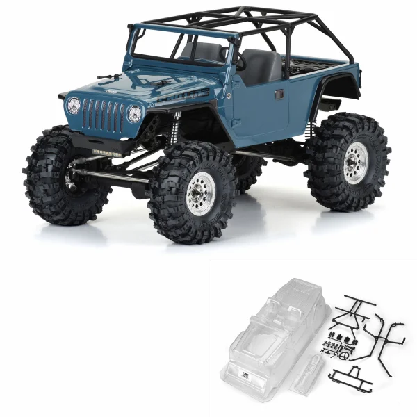 ProLine 2004 Jeep LJ Clear Body/Trail Cage for 313mm WB Crawlers