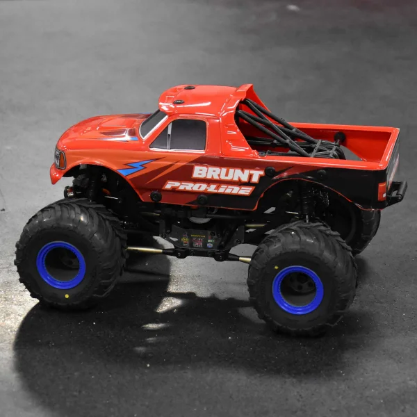 1:18 Pre-Cut/Pre-Painted Brunt Red Body for Losi Mini LMT — image 3 of 3