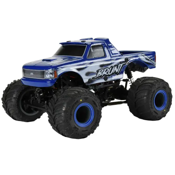 1:18 Pre-Cut/Pre-Painted Brunt Blue Body for Losi Mini LMT — image 1 of 4