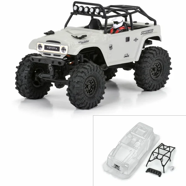 ProLine 1:24 1979 Toyota Land Cruiser FJ40 Clear Body with Trail Cage — image 2 of 7