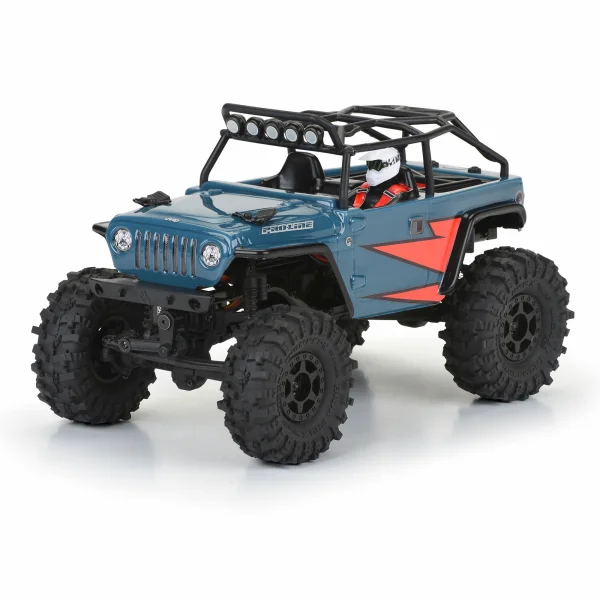 1/24 2004 Jeep LJ Clear Body/Trail Cage: SCX24