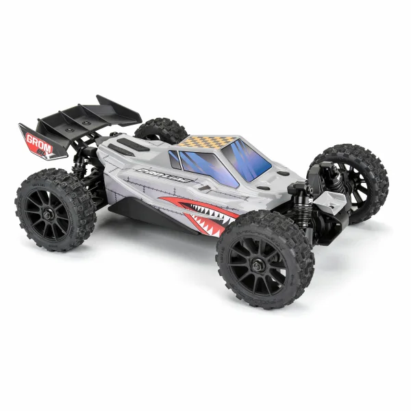 ProLine Axis Tough-Color Gray Bodyshell for 1:14 Typhon GROM — image 7 of 8