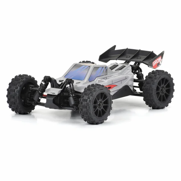 ProLine Axis Tough-Color Gray Bodyshell for 1:14 Typhon GROM — image 1 of 8