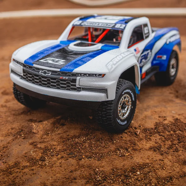 ProLine Pre-Cut 2019 Chevy Silverado Trophy Truck Clear Bodyshell - 1:16 Arrma Mojave GROM