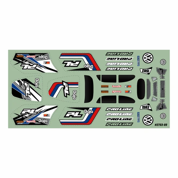 ProLine VW Baja Bug Clear Body: Micro-T