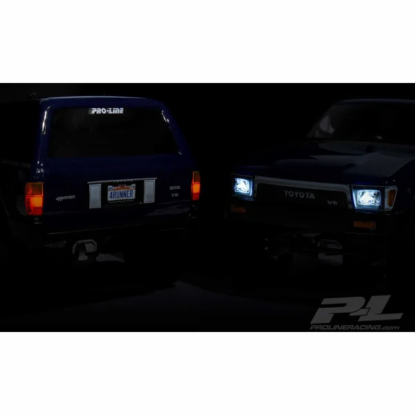 ProLine Universal LED Head Light + Tail Light Kit For Crawlers