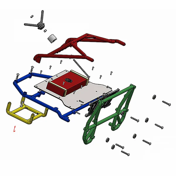 ProLine Back Half Cage For ProLine Cab Only Crawler Bodies
