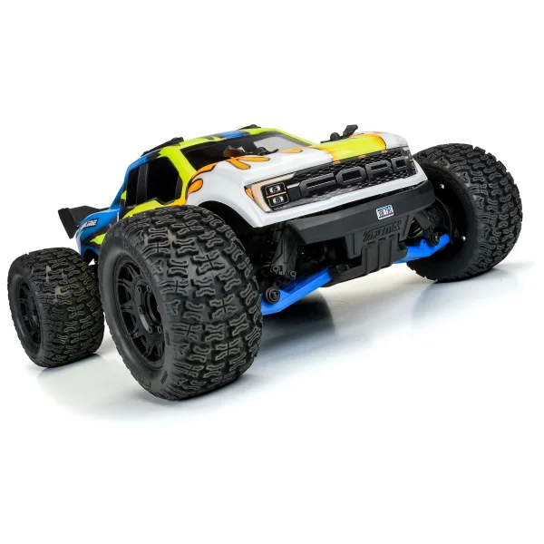 Bash Armor Rear Suspension Arms (Blue) for ARRMA 3S Vehicles