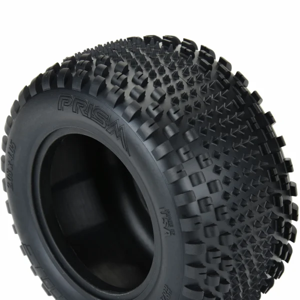 1:10 Prism T CR3 Front 2.2 Carpet Stadium Truck Tires (2)