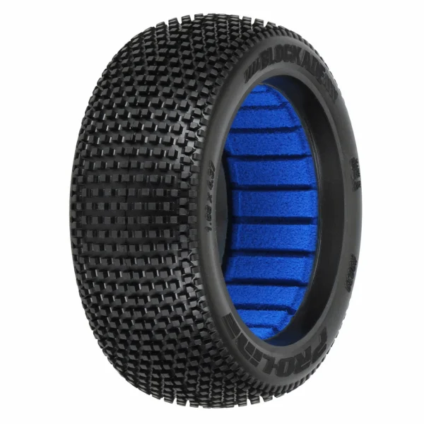 ProLine Blockade S3 Soft 1:8 Buggy Tyres With Closed Cell Inserts (2)