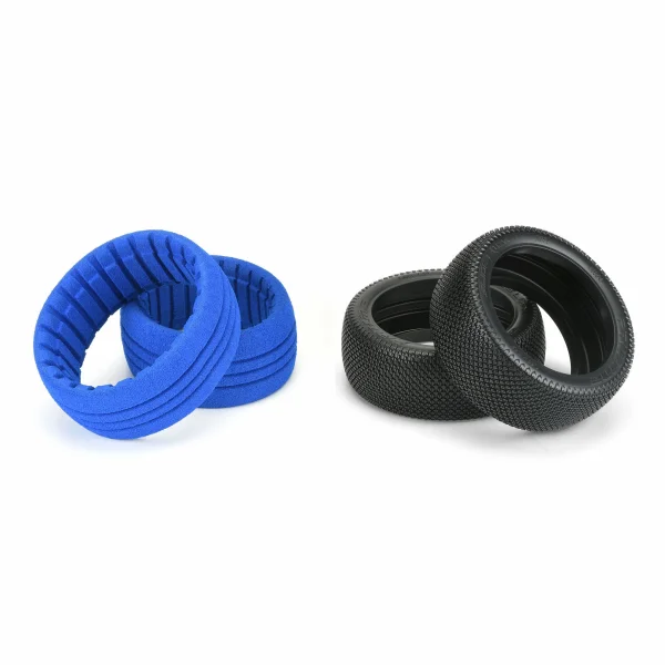 ProLine Slide Lock M3 Soft 1:8 Buggy Tyres With Closed Cell Inserts (2) ** CLEARANCE **
