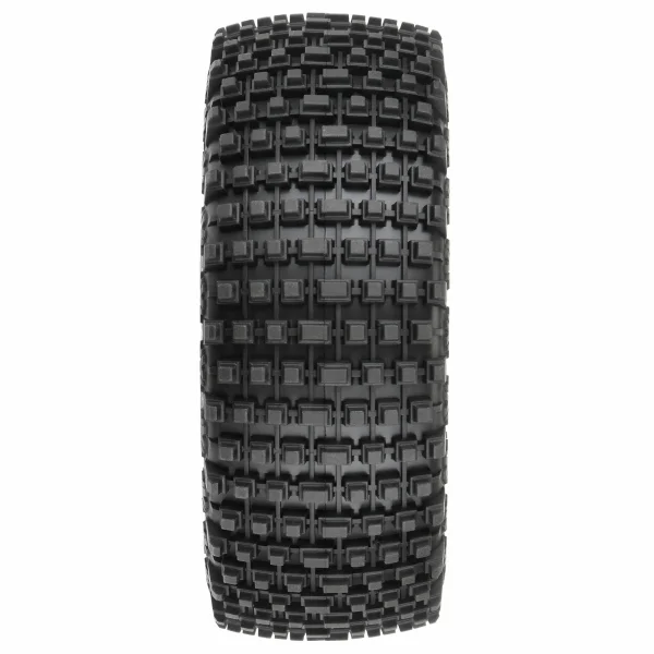 ProLine Gladiator M2 Tyres Pre Mounted on Black Mach 10 1:8 Buggy Wheels (2)