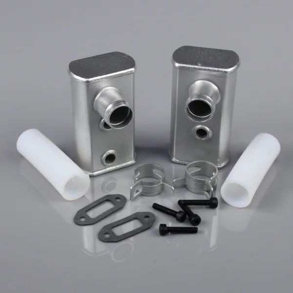 Stinger Engines Muffler (fits 40cc Twin) (2 pcs)