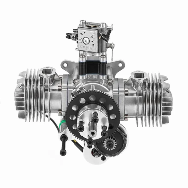 Stinger Engines 70cc Petrol 2-Stroke Twin Cylinder Engine with Electric Start