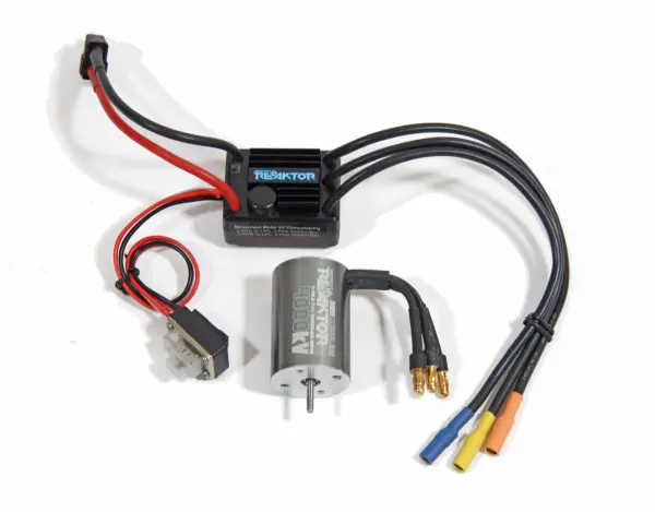 Radient Reaktor Brushless Combo - 30A ESC with 4000kV 2P 2435 Micro Motor — image 2 of 2