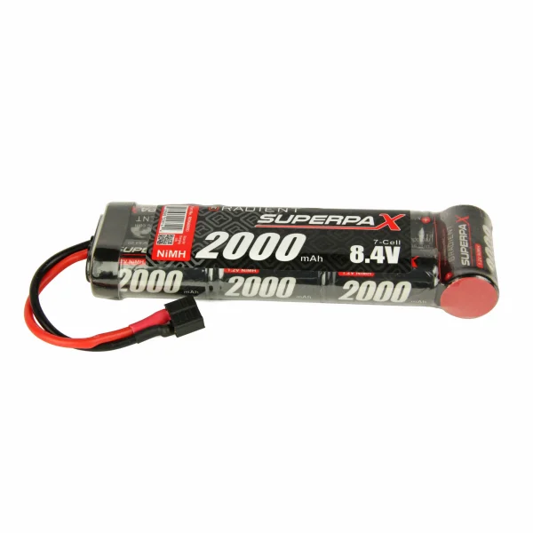 Battery, SC 8.4V 7-Cell 2000mAh NiMH, 6-1 Stick, HCT