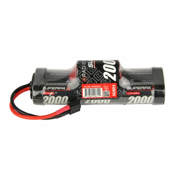Battery, SC 8.4V 7-Cell 2000mAh NiMH, 6-1 Stick, HCT