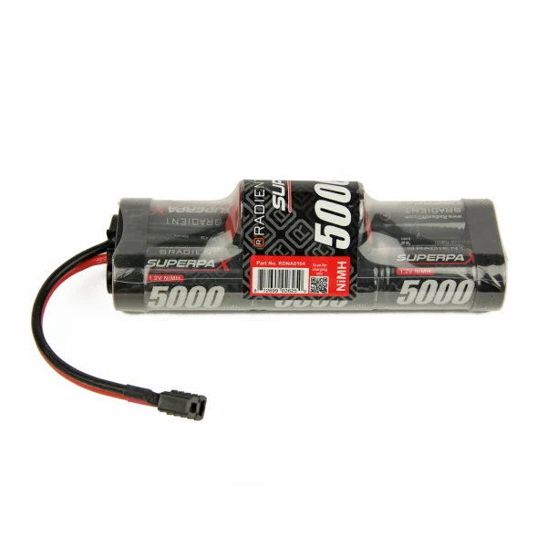 Battery, SC 8.4V 7-Cell 5000mAh NiMH, 6-1 Hump, HCT ** CLEARANCE **