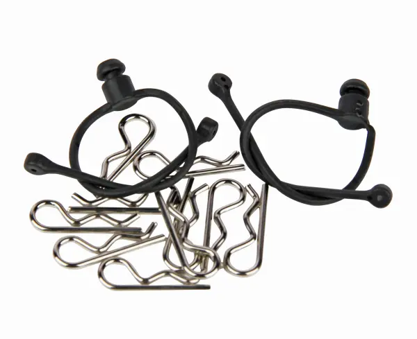 Body Clip Retainer, Black (2) — image 2 of 2