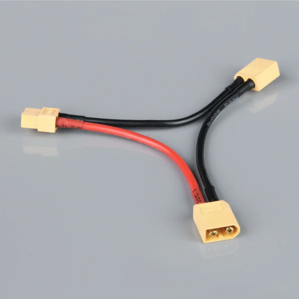 XT60 Series Y Connector - 14AWG - 100mm