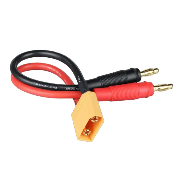 Heavy Duty XT90 to 4mm Plugs Charge Lead — image 1 of 3
