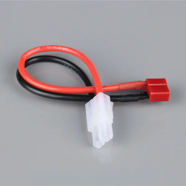 Radient Battery Adapter, Deans Female to Tamiya Male, 14AWG, 100mm