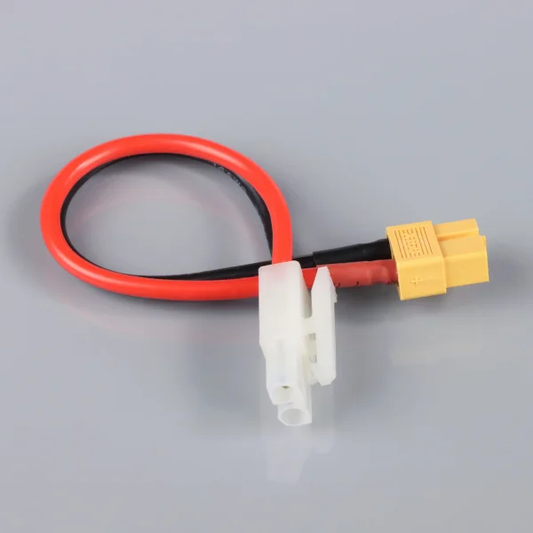 XT60 to Tamiya Male Charge Lead - 14AWG - 150mm