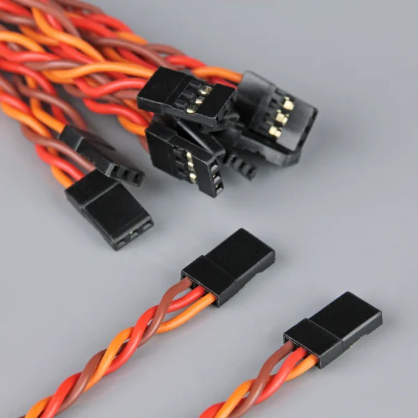 Radient JR HD Twisted Male to Male 200mm (6 pcs)