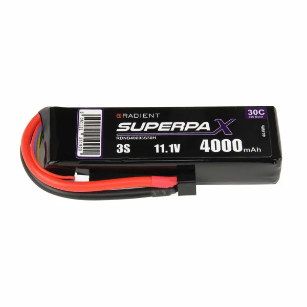 Radient LiPo 3S 4000mAh 11.1V 30C Deans (HCT)